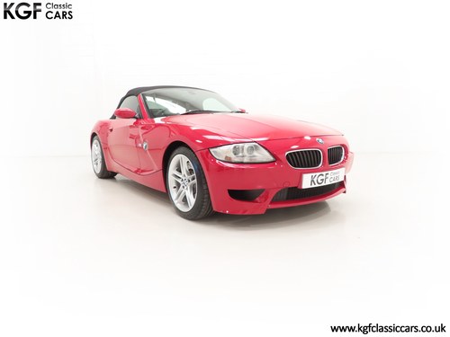 2006 An Exhilarating BMW Z4M Roadster in Imola Red with One Owner SOLD