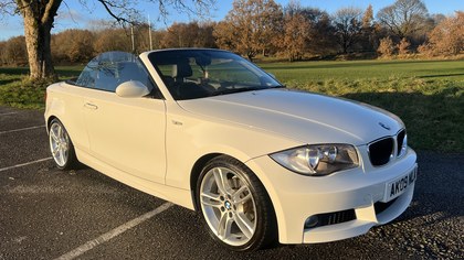 STUNNING BMW 120D M SPORT CONVERTIBLE WOW JUST 31,000 MILES!
