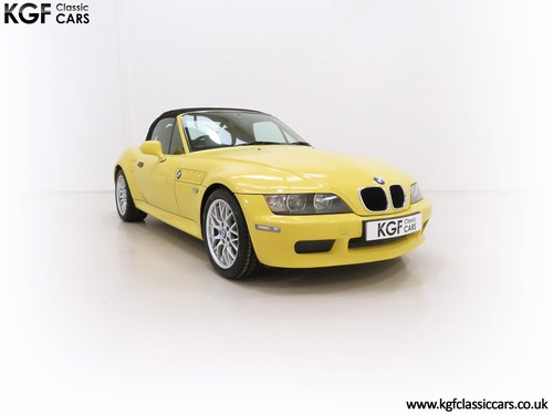 2001 Dakar Yellow BMW Z3 Sport Edition Roadster with 20,550 Miles SOLD