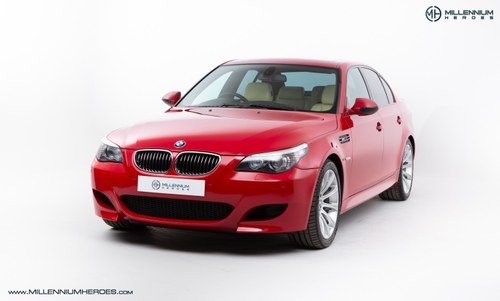 2009 BMW E60 M5 // FINAL PRODUCTION LCI // INDIVIDUAL IMOLA RED SOLD