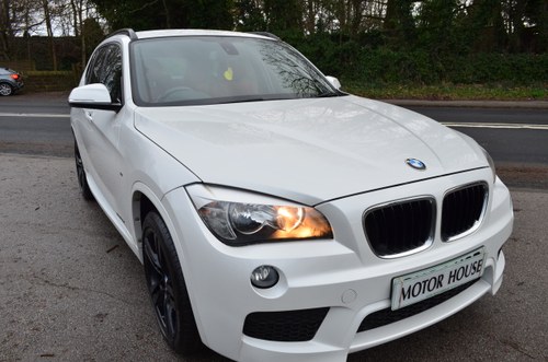 2014 BMW X1 M SPORT 2.0 DIESEL  AUTO S DRIVE ONLY 45000 MILES In vendita