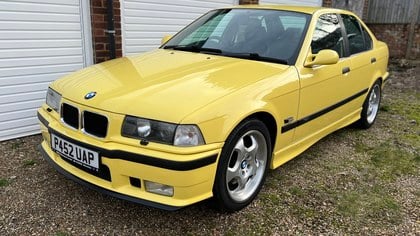 1996 BMW e36 M3 Evolution Dakar Yellow Saloon