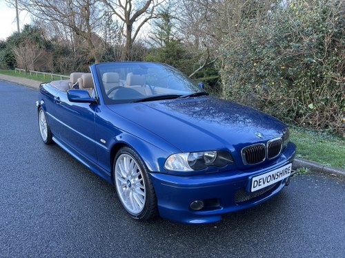 2003 BMW 330Ci M Sport Convertible ONLY 63000 MILES FROM NEW SOLD