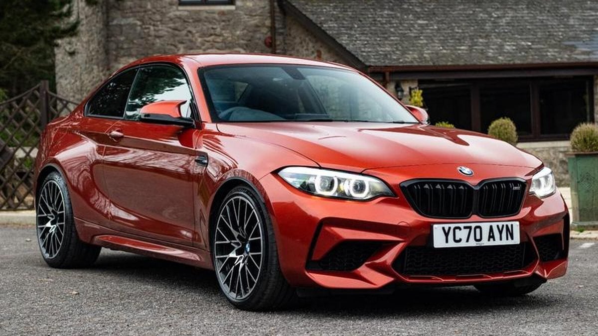 2020 BMW M2 Orange Automatic, 7+ speed Right Hand Drive in Cardiff ...