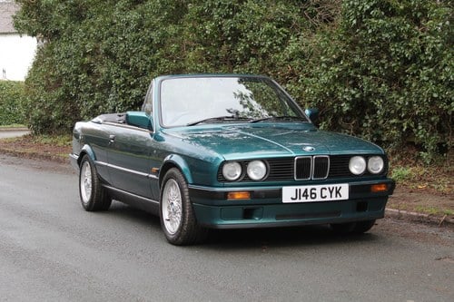 1991 BMW 318i M Convertible - 42000 Miles VERKAUFT