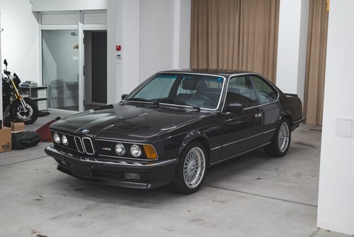 1985 BMW E24 M635CSi Euro version SOLD