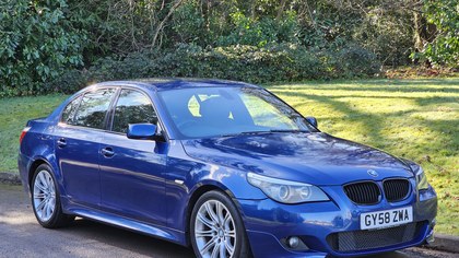 BMW 520d - M SPORT SALOON - LE MANS BLUE - MANUAL