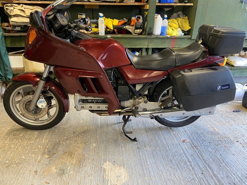 1985 BMW K100RT Dark red Manual, 5 speed n/a in Buckingham, United