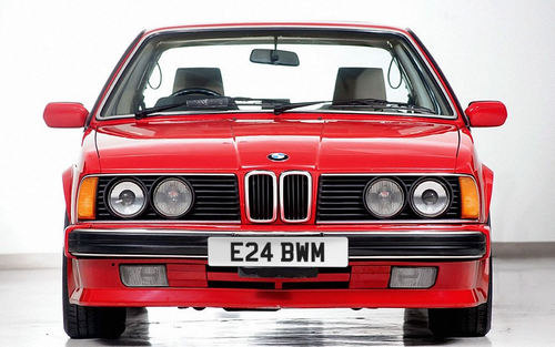 Registration Plate - E24 BWM (picture 1 of 1)