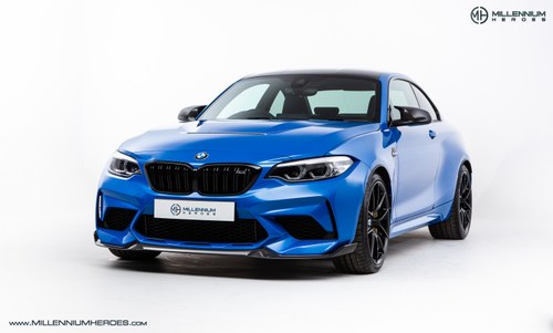 2021 BMW M2 CS // MISANO BLUE METALLIC // FBMWSH / 6 SPEED MANUAL VENDUTO