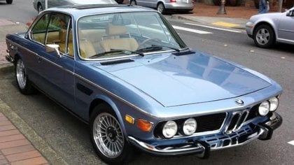 1973 BMW 3.0 CSi Fjord Blue - Nut to bolt restored