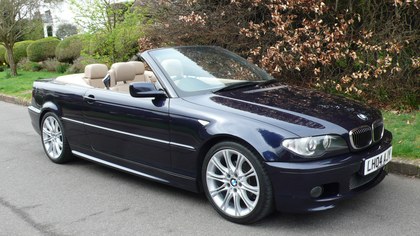 BMW 325CI M-Sport CONVERTIBLE 2004  21,000 miles only