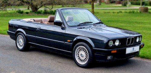 1993 BMW E30 318i Lux Convertible Manual - Only 74k Miles - FSH For Sale