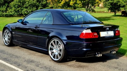 Amazing low owner, low mileage, manual BMW E46 M3