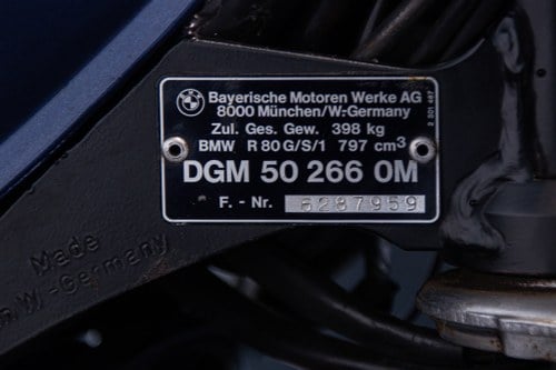 BMW R80 - 6