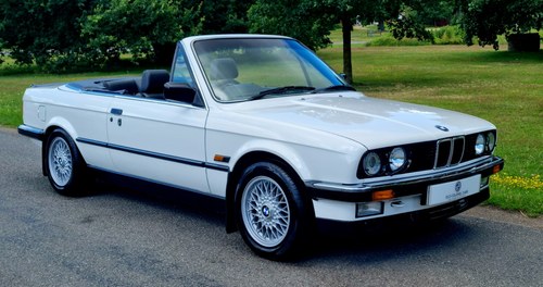 1988 BMW E30 325i Convertible - Immaculate example throughout For Sale