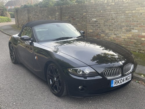 2004 BMW Z4 CONVERTIBLE ONLY 75400 MILES WITH THE 3 LITRE ENGINE For Sale