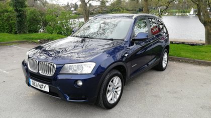 BMW X3 X-DRIVE 3.0D SE AUTO 4X4, ONE OWNER FROM NEW