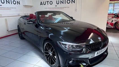 2019 BMW 440i M-SPORT AUTOMATIC CONVERTIBLE.
