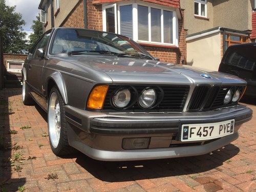 1988 BMW 6 Series E24 (1977-1989) 635CSi