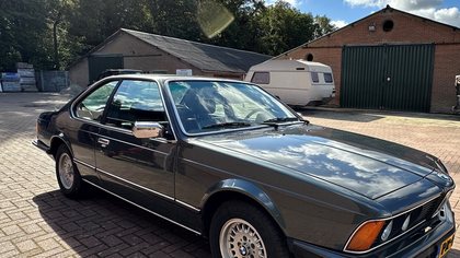 BMW 628 CSI Automatic of the year 1986 LHD