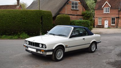 BMW E30 320i Convertible - 3 owners
