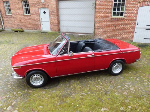 1968 BMW 1602 Convertible - 5-speed gearbox; 66 kW/90 hp For Sale