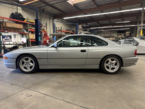 1995 Very rare BMW 850 CSI in arktis silver! For Sale