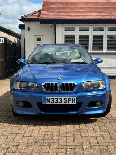 Estoril Blue 2003 BMW M3 E46 - Mileage just over 41,000
