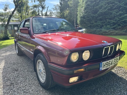 Iconic 1991 BMW 3 SERIES E30 316i LUX COUPE LOW MILEAGE For Sale