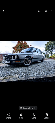 1987 BMW 5 Series E28 (1982-1988) 535i-e LSD-M5 Looks