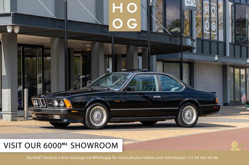 BMW 6 Series M6 E24 S38 1989