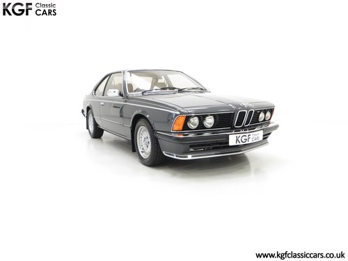 1980 A Magnificent E24 BMW 635 CSi with Only 24,208 Miles VENDU