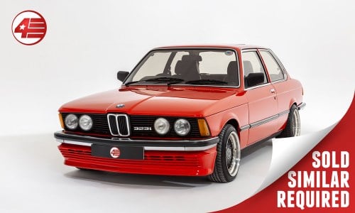 1981 BMW E21 323i 2.5 Manual /// SIMILAR REQUIRED For Sale
