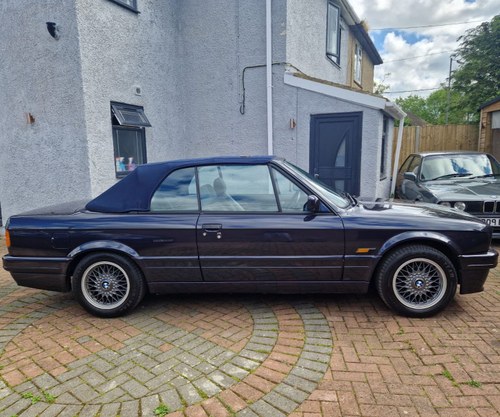 1990 BMW E30 325i MOTORSPORT M TECH II CONVERTIBLE MANUAL MACAU For Sale
