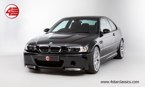 2004 BMW E46 M3 CSL /// FSH /// Just 51k Miles En Venta