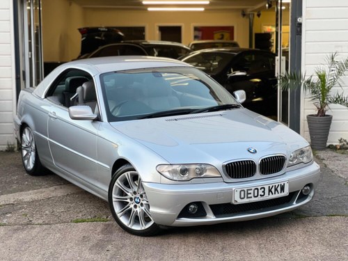 2003 BMW 3 SERIES 3.0 E46 330Ci SE Convertible M54 3.0 In vendita