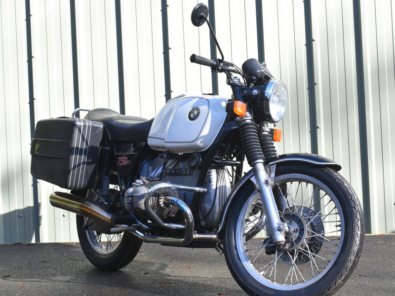 1977 BMW R75/6 750cc motorcycle