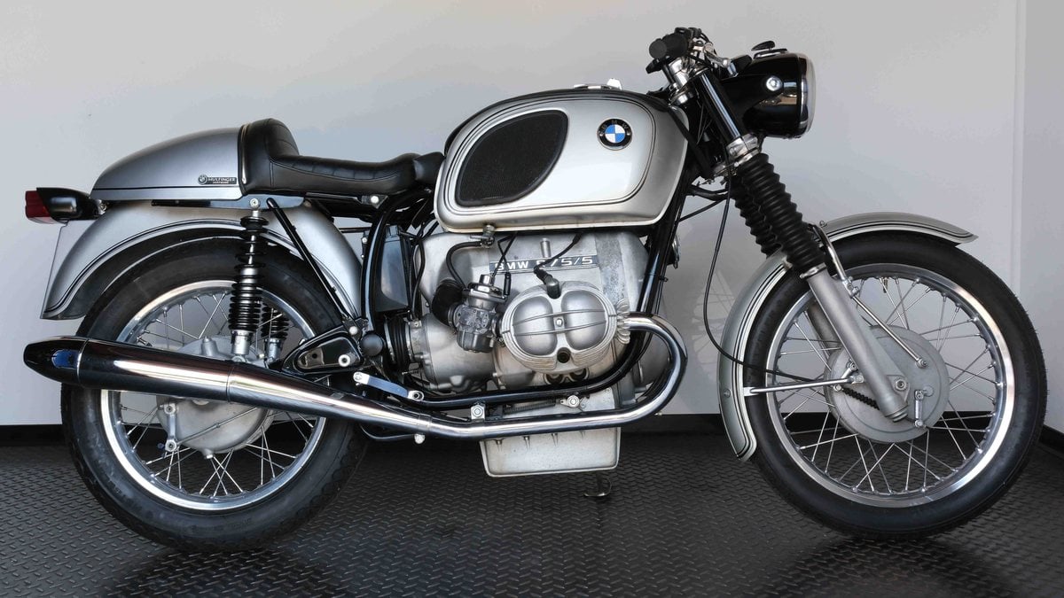 1972 BMW R75 Silber Conduite à gauche in Allemagne - A vendre | Car ...