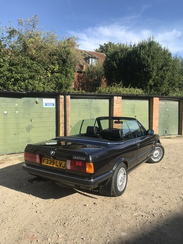 1989 BMW 3 Series E30 325i Convertible