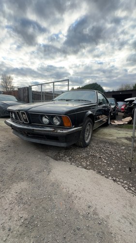 1985 BMW 6 Series E24 635CSi restoration project rare grey