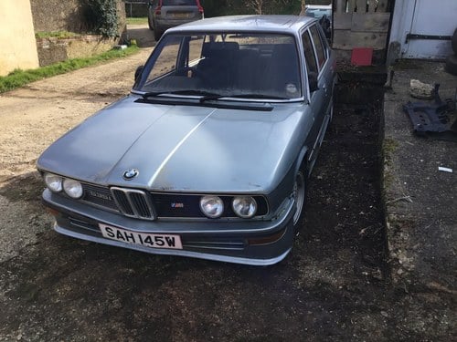 1981 BMW 5 Series E12 M535i