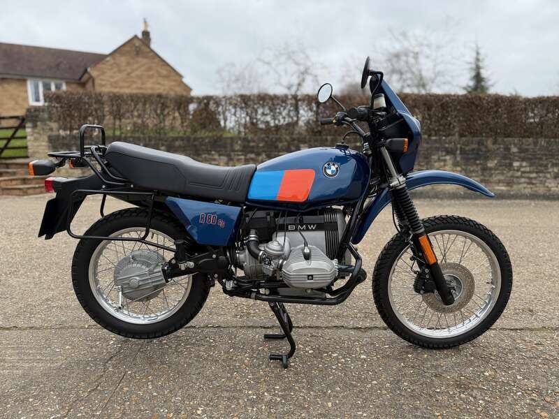 1986 BMW R80GS Dark blue Manual, 5 speed Right Hand Drive in Hereford ...