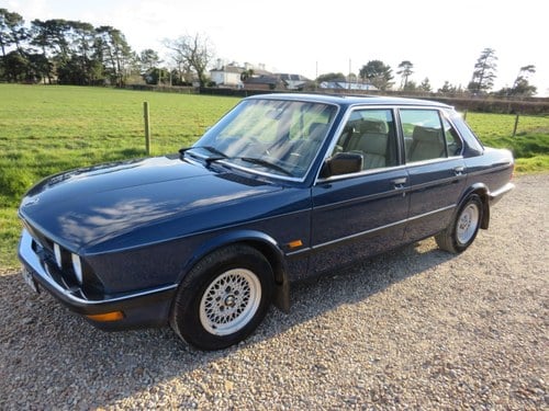 1987 (D) BMW 5 Series 525E Lux 4dr Auto For Sale