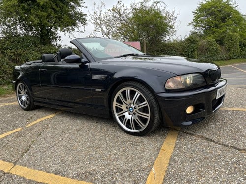 2004 BMW E46 M3 Convertible. Manual. Carbon black. Awesome In vendita
