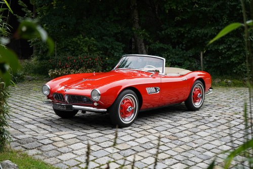 1958 BMW 507 Roadster Serie II Hardtop, Matching, Rudge In vendita
