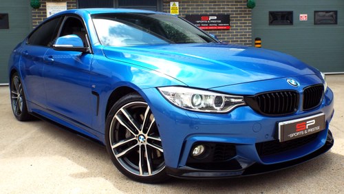 2015 BMW 435d XDRIVE GRAN COUPE M Sport Estoril Blue In vendita