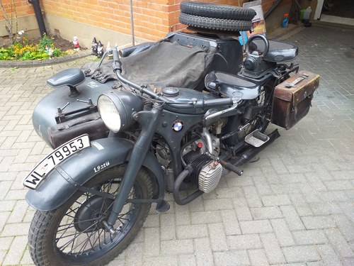 BMW R12 MILITARY COMBINATION 1939