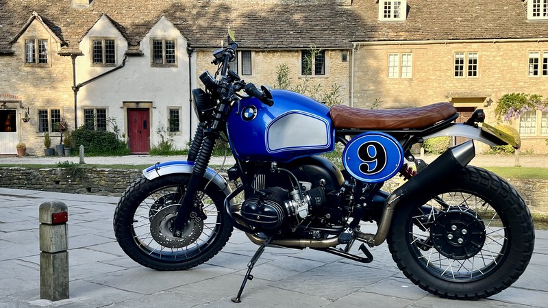 1993 BMW R100 Blue Manual, speed in Bristol, United Kingdom