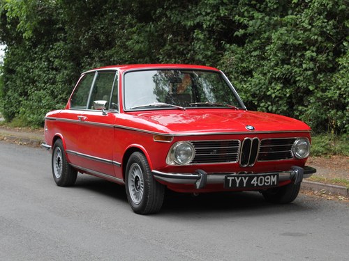 1973 BMW 2002Tii VERKOCHT